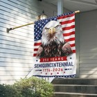 American Eagle Flag 3x5 Ft     Usa 250 Years Semiquincentennial 1776-2026 Banner