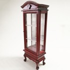 Dollhouse Miniature 1 12 Scale Birch Cupboard Display Cabinet Model Furniture