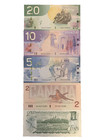 The Very Last Gem Paper Money Before The Plastic  Notes Set Of Canadian Journey