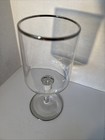 Lenox Rapture Platinum Trim Wine Glass Crystal