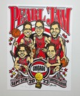 Pearl Jam Poster Print Ap United Center Chicago 9 5 23 N1 Ames Signed    d X 155