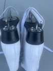 Lake Placid Cascade Girls White Leather Lace-up Figure Ice Skates Size 2