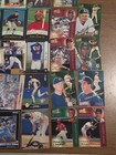 Huge Baseball Card Lot Stars Vets Hof  Inserts Griffey Murray Maddux  100  Cards