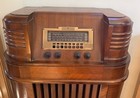 Vintage 1940s Antique Philco 40-180 Console Floor Radio   local Pickup Il  