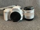 Canon Eos Rebel Sl2 Camera - White W  18-55mm Standard Kit Lens Bundle