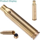 Red Laser 223rem Bore Sighter Sight Cartridge  223 Cal   5 56mm Dot Boresighter