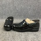 Dansko Womens Size 38  7 5-8  Professional Black Patent Leather Clog New In Box