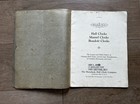 Vintage 1920s Herschede Hall Mantel Boudoir Grandfather Clocks Original Catalog