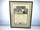 Antique Kitchen Decor 1917 Framed Advertising Cake Crisco  Autumn 14 5  X 19 5 