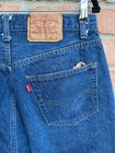 Vintage 80s Levis 501 Blue Denim Made In Usa Jeans Single Stitch Actual 31x29 5