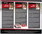 Triple Signed Nascar Farm Bureau Denny Hamlin Joey Logano Kyle Busch Hero Card