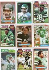 New York Jets Vintage Lot Of 40 Cards G-vg  baker  Caster  Bx1a