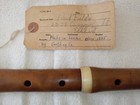 Playable Circa 1825 Transverse Wood Flutes