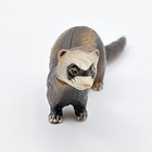Kaiyodo Choco Egg Mini Figure  ferret   Animal Furuta Japan F s
