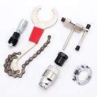 Bike Repair Tool 6 Pcs Kit Crank Chain Cutter Extractor Bracket Freewheel Puller