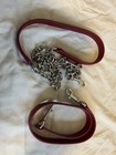 Marc Jacobs Red Patent Finish Crossbody Bag Chain Strap Magnetic Closure