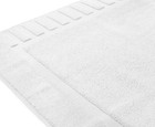 Bath Mat Floor Towel Set - 100  Cotton 22 x34   6 Pack  White Luxury Absorbent
