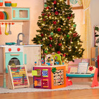     Fruity  Wooden Abacus For Kids Classic Math Learning Toy With 100 Beads Educat