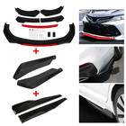 For Ford Mustang Front Bumper Lip Spoiler Splitter Body Kit Side Skirt Rear Lip