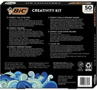 Bic Ultimate Creativity Kit 50 Markers Felt Tip Pens Set Dual Tip Color Change