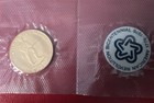 1975 Bicentennial Paul Revere First Day Cover Medal W  Stamps Washington  Dc