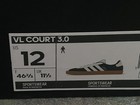 Adidas Vl Court 3 0 Men s Low-top Lace-up Athletic Sneakers Black White