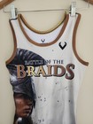 Vantage Battle Of The Braids Wrestling Singlet Womens Sm Small Graphic Armor