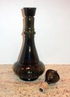 Smoked Crystal Jim Beam Vintage I Dream Of Jeannie Genie Geni Glass Bottle 1964