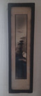 Antique Japanese Woodblock Print In Original Frame 1900-1920 s