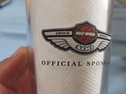 New  Harley-davidson 100th Anniversary 2003 Miller Lite Pint 16oz Pilsner Glass