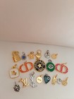 Emblem Pull  Charms Stamped  Lot Of 19  Mix Versace Gucci Ysl Celine Dior Fendi