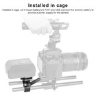 Fomito  V-mount Female Small Crab Clamp  metal  with Crab Clamp  Quick Release