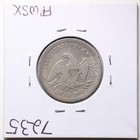 1855-s Arrows 25c Seated Liberty Quarter Dollar With Fine  Detail Scratch  7235