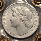 1 Lira Orange 1949 Qfdc - Coin Italian Republic