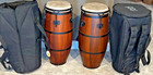 Gon Bops Mariano Conga 11 5  And Quinto 10 75  And Meinl Travel Bags