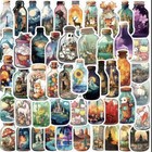 10pcs Fairytale World In A Jar Stickers- Scrapbook  Journal  Diy Cards   Crafts