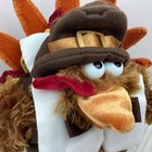 Dan Dee Animated Thanksgiving Turkey Pilgrim Plush-sings dance  Works   video 