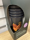 Starbucks Halloween Fall 2021 Reusable 6 Pack Glow In The Dark Hot Cups   New