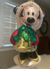 Vintage Blown Glass Disney Minnie Mouse Christmas Tree Ornament Mickey