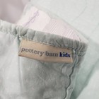 Pottery Barn Kids Cotton Embroidered Full Size Quilt Pastel Embroidery 82 X 86