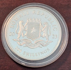 2023 Somali Republic 100 Shillings African Wildlife Elephant Proof 1 Oz Silver