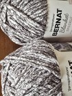   2 Skeins    Yarnspirations Bernat Blanket Speckle Yarn - Dapple Shadow -size 6