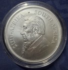 2019 South Africa 1 Oz  Pure Fine Silver Krugerrand In Capsule Uncirculated