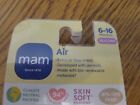 1 Mam Air Pacifiers 6-16 Months Skin Soft Silicone Pink Orange Whale Owl Sealed