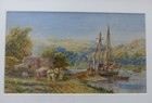 Antique Victorian   Early 20th Century Watercolour Painting     Robert Gallon