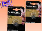 Duracell Cr1632 Lithium 3v Watch Battery  exp 12 2035    2pcs
