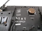 Litepanels Lp-1 X 1 5600k-spot Panel W  Ac Adapter   Battery   Bracket  tested 