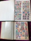 2 Stamp Albums Great Britain British Empire Commonwealth 3000 Stamps Collections