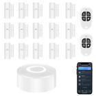 Tolviviov 18 Pcs Smart Home Alarm Security System Hot Diy Door Window Sensors