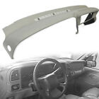 Molded Dash Cover Overlay For 1997-99 2000 Chevy Gmc Suvs C k1500 Suburban Grey